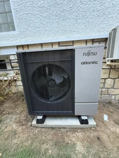 Installation d'une pompe à chaleur air-eau à Jouy-en-Josas, Versailles, I.S.T.F